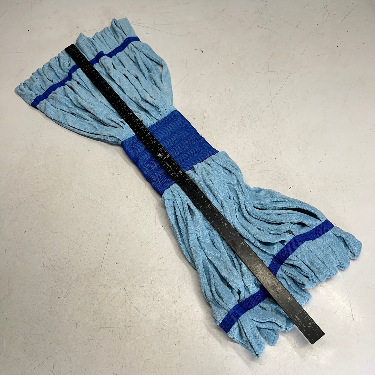 MICROFIBER WHOLESALE Professional Microfiber Mop 13" L X 6"W Blue LMTMA-B