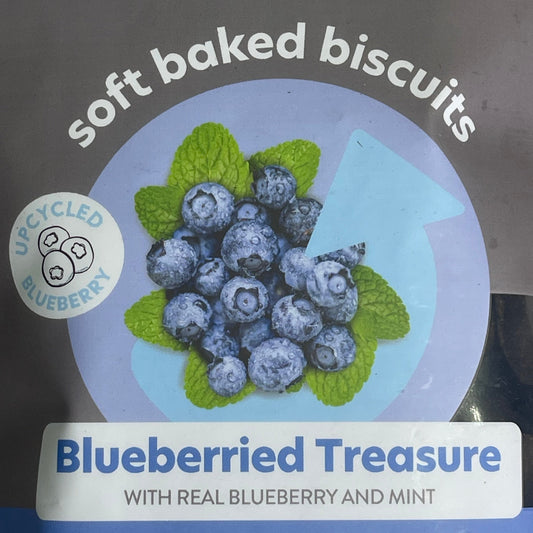 SHAMELESS PETS (3 PACK) Blueberried Treasure Soft Baked Biscuits Dog Treats 16oz