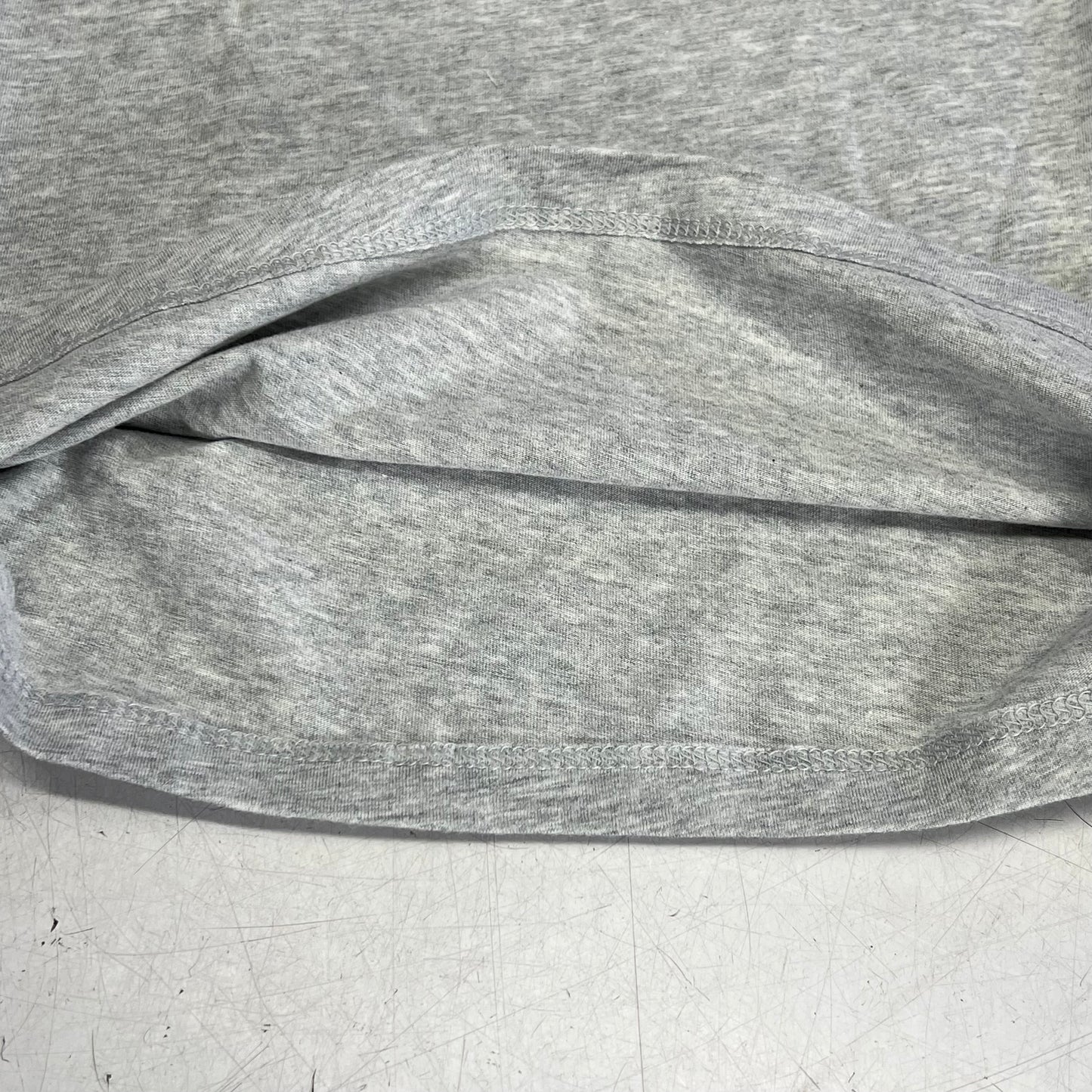 HANES  Originals V Neck Tee Shirt W/ Chest Pocket Women's Sz 2X Grey 0G159P
