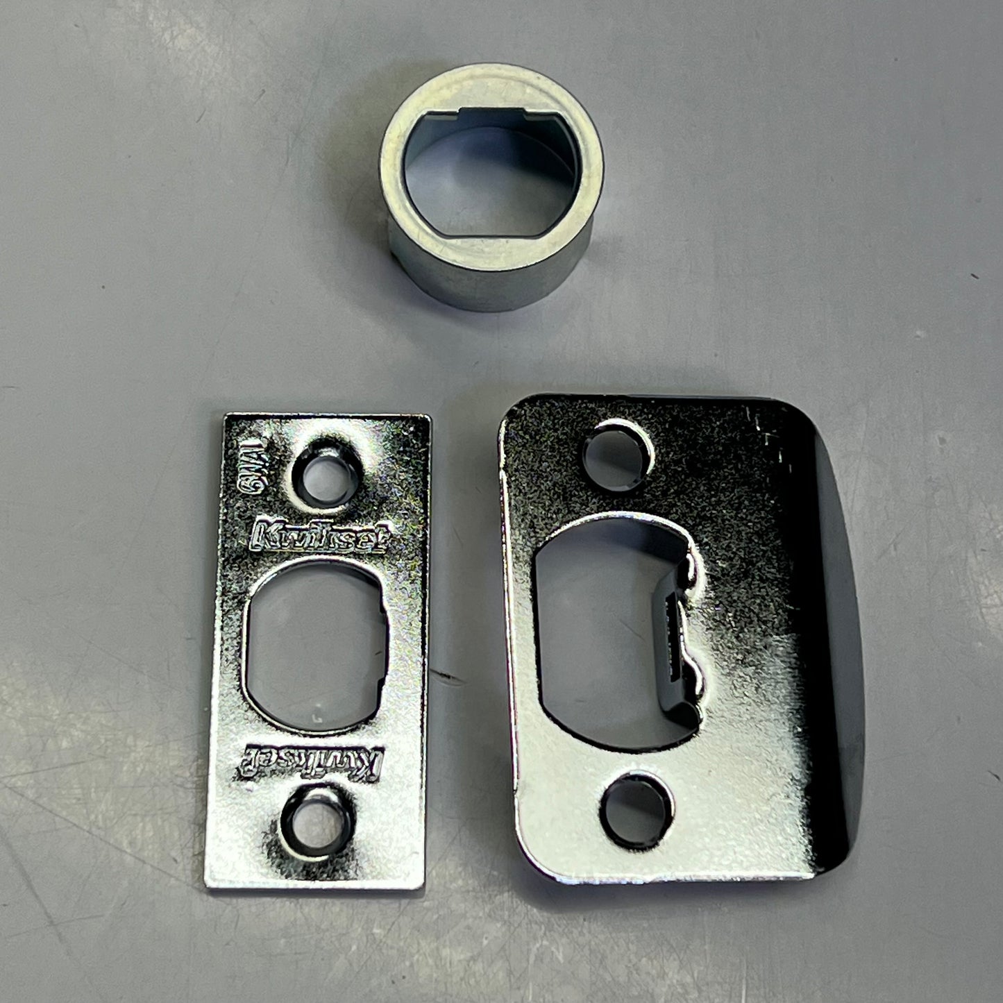 ZA@ KWIKSET (2 PACK) Polo Passage Satin Chrome 92001-634