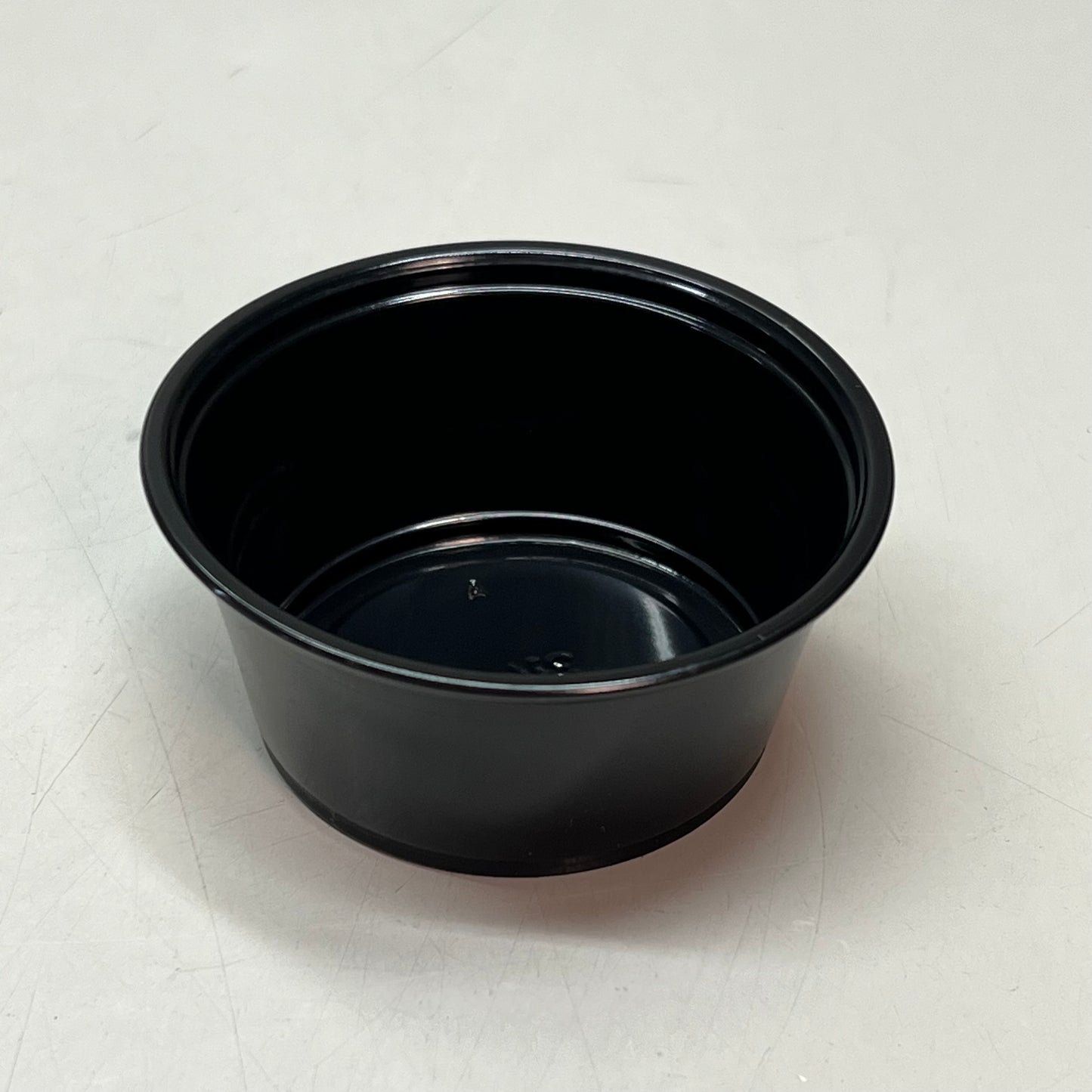 ZA@ EVO PAK (2,500 PACK) Portion Cups 3.25oz Black CPP325B