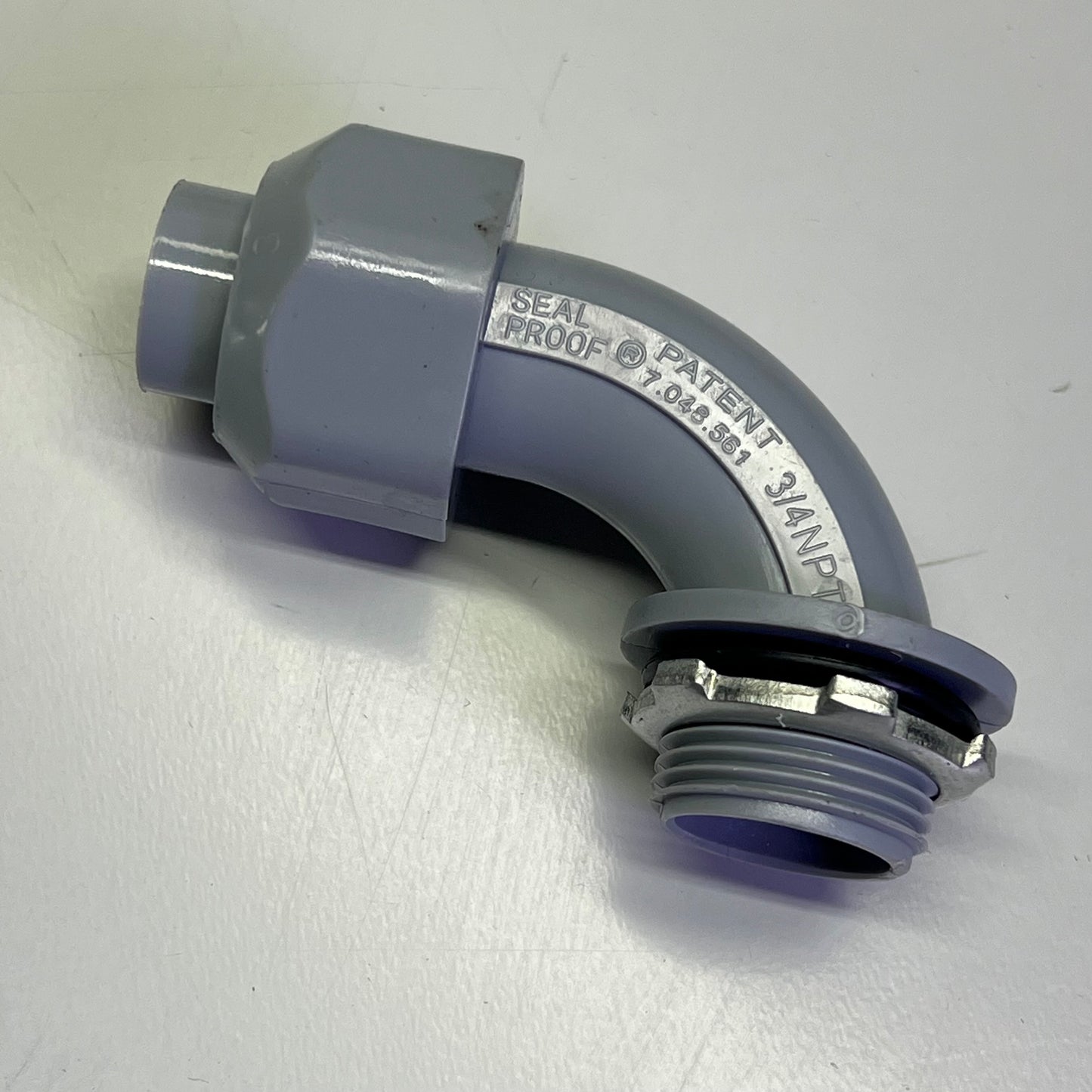 MARS A/C Whip Non-Metallic Liquid Tight Flexible Conduit 8' X 3/4 Gray 84141