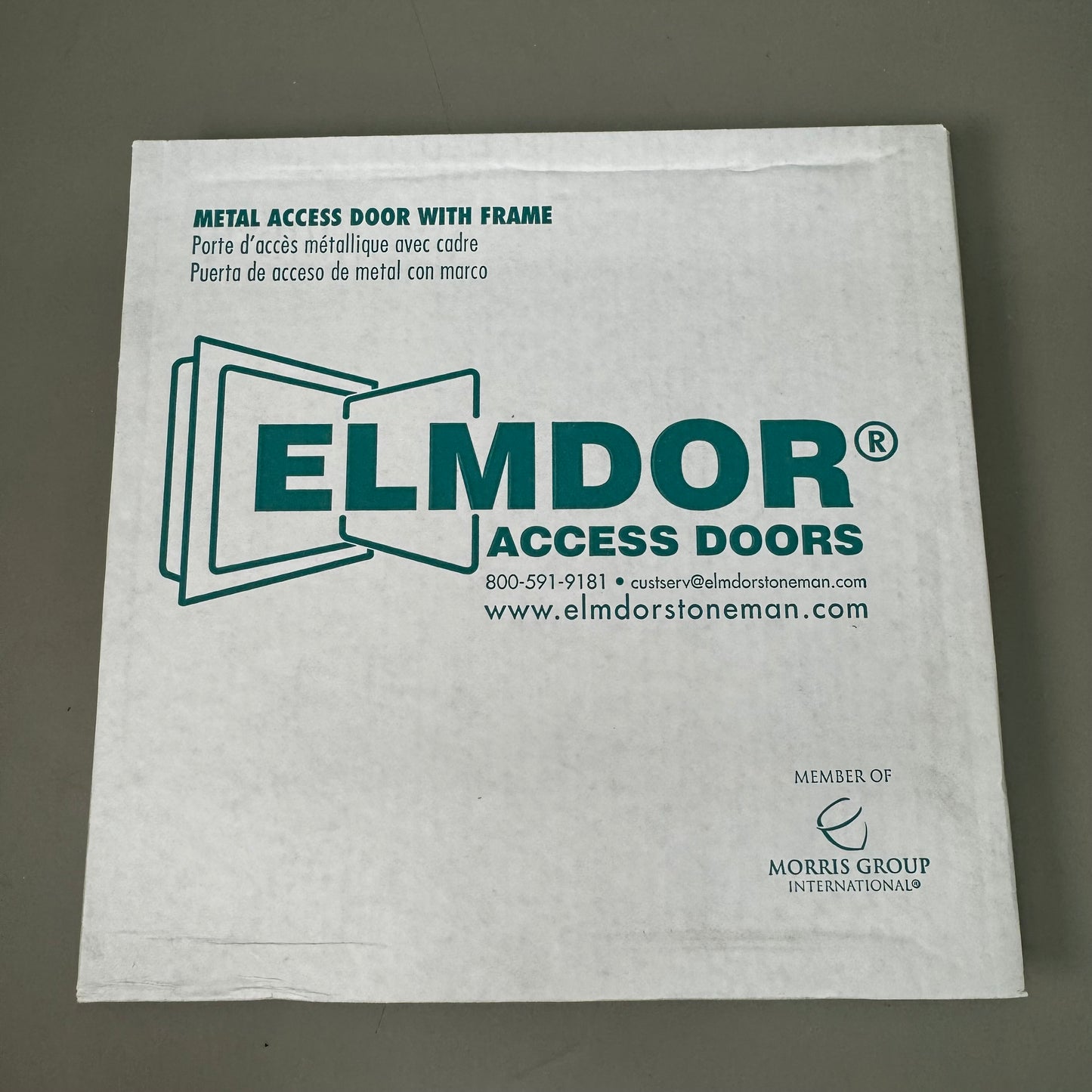 ELMDOR Surf Metal Access Door w/ Frame Screwdriver Lock 14x14 SF14X14PC-SDL