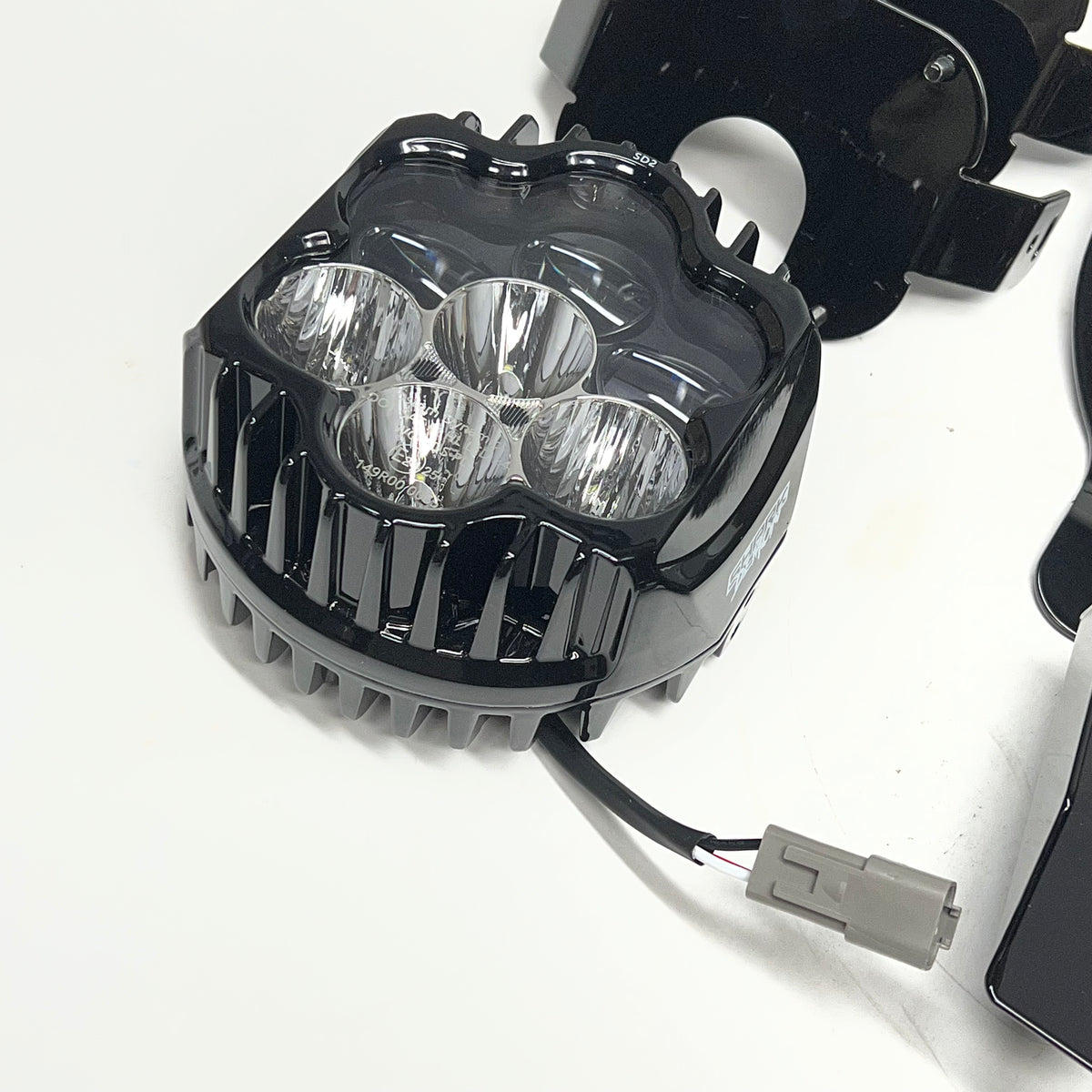 SHARK DEMON 2 Dual Headlight Kit For 2023-26 Harley Davidson Touring SD223RGWW