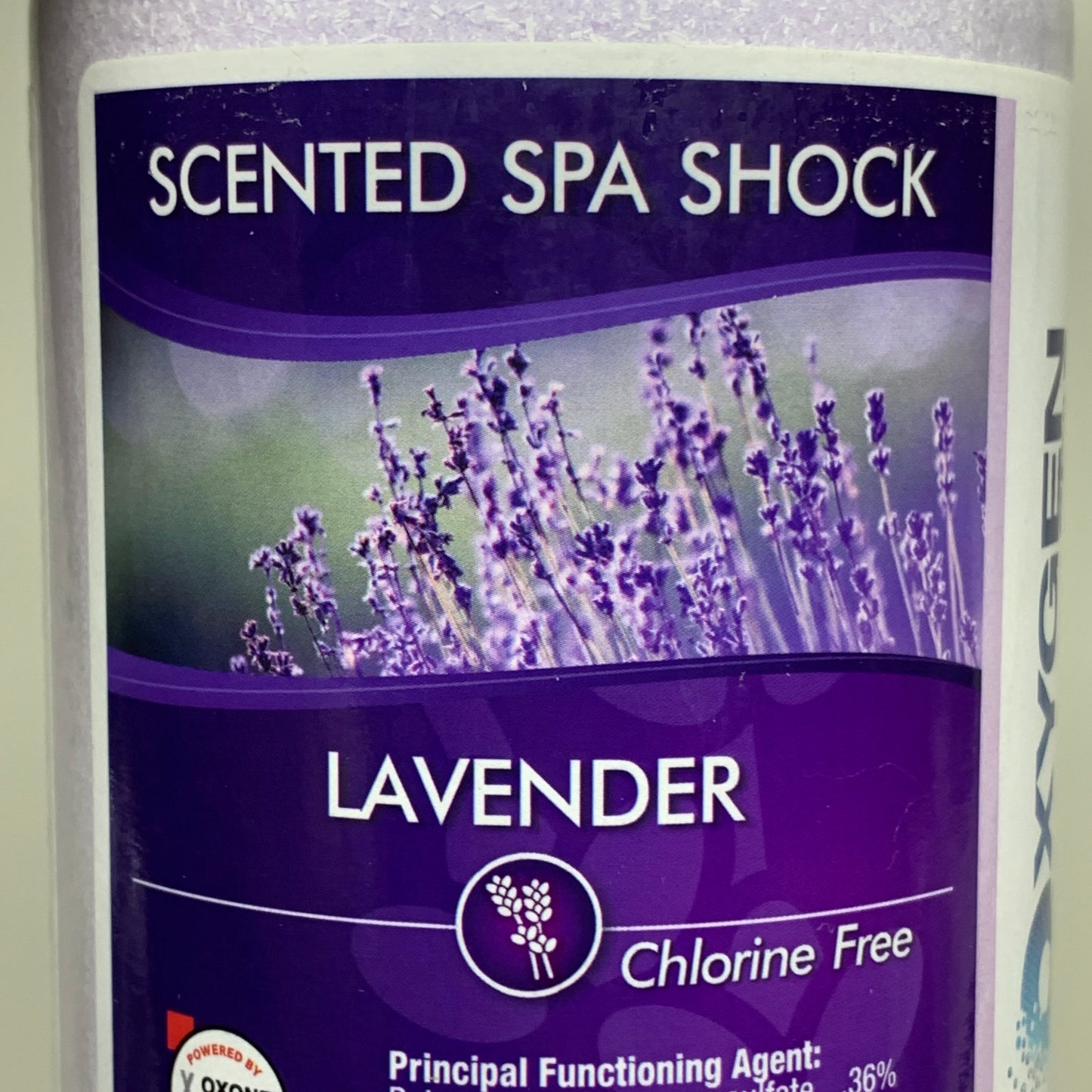 OXYGEN SPAS (3 PACK) Scented Spa Shock Chlorine Free Lavender 1.875 lbs