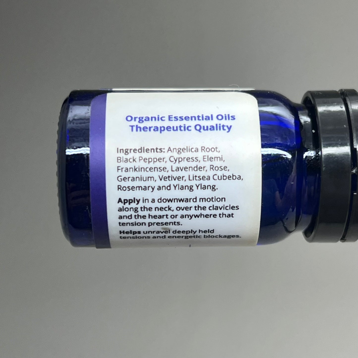 VIBRANT BLUE OIL Therapeutic Body Balance Fascia Release Essential Oil 5mL