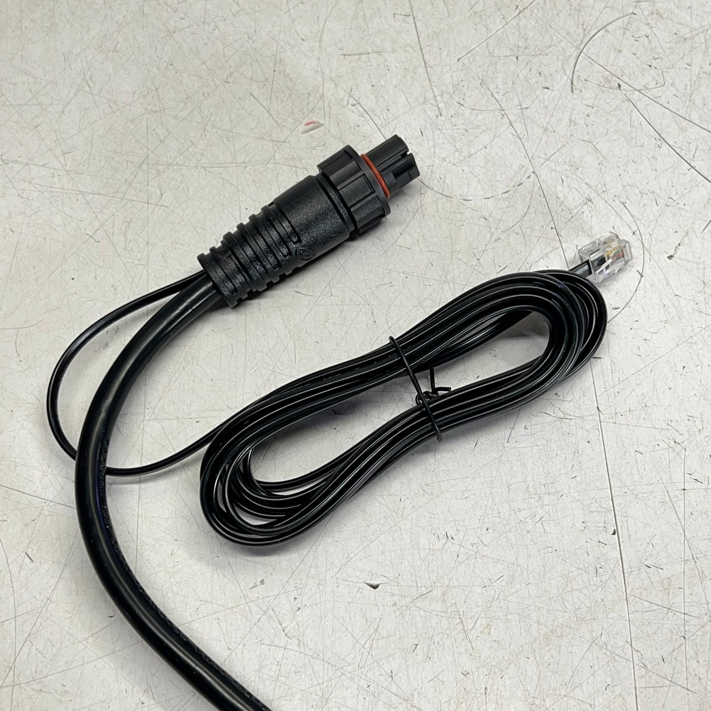 Ac Plug W/ Dimming 3 Prong Wall Plug-in 16 AWG x 30 - 300V - 6 Pin  Black