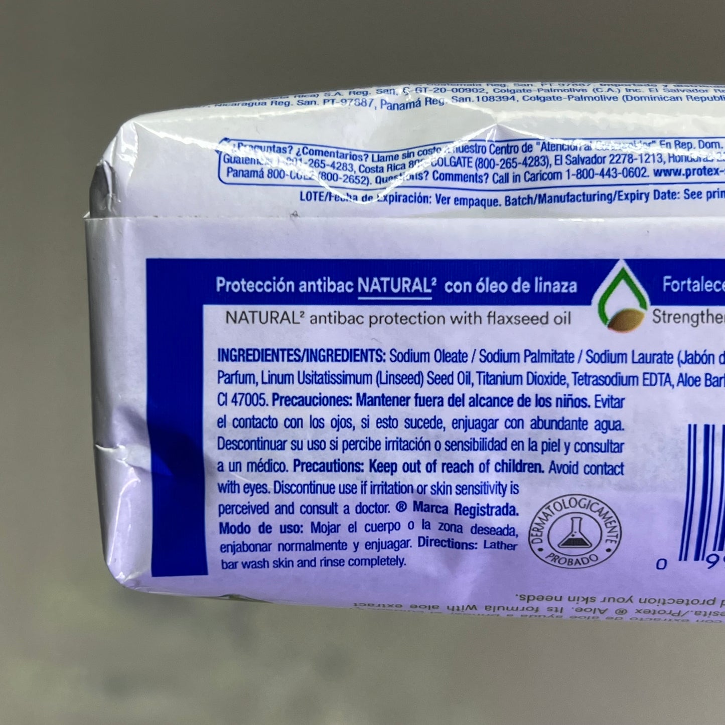 PROTEX (12 PACK) Aloe Extract 24hr Germ Protection Bar Soap 3.88 Oz BB 03/27