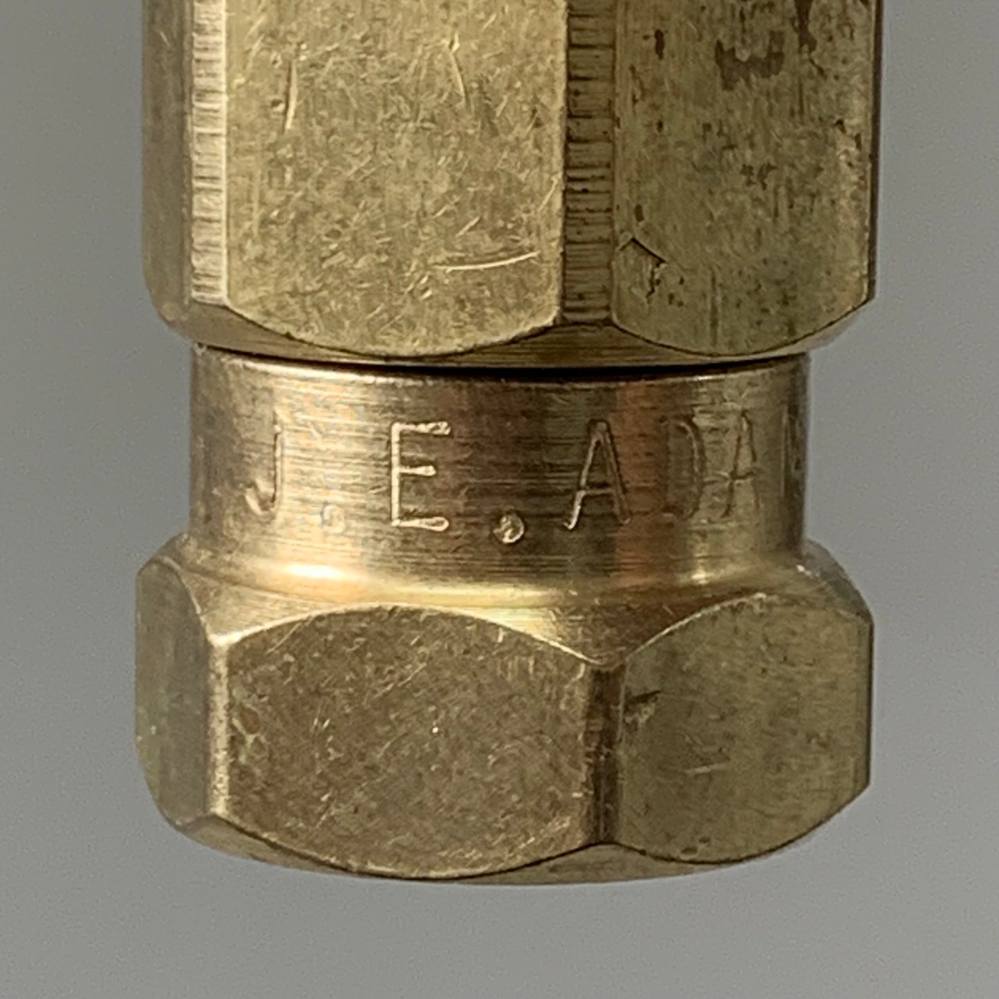 J.E.ADAMS (2 PACK)High Pressure Brass Swivel Stainless Steel Insert 3/8 FPT 7080