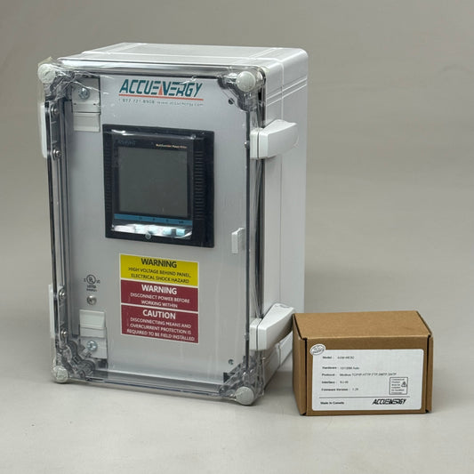 ACCUENERGY AcuPanel Pre-Wired Panel Encl. for the Acuvim II 9104X-P3-WEB-PUSH