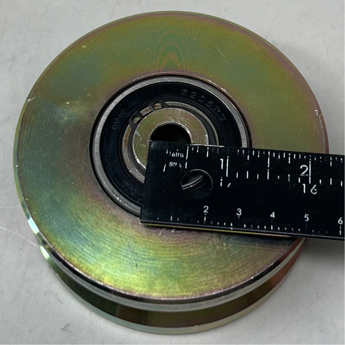 ZA ALTATRON PLATINUM (2Pack) Light Gold Iron Wheels Sz 4” with Axis