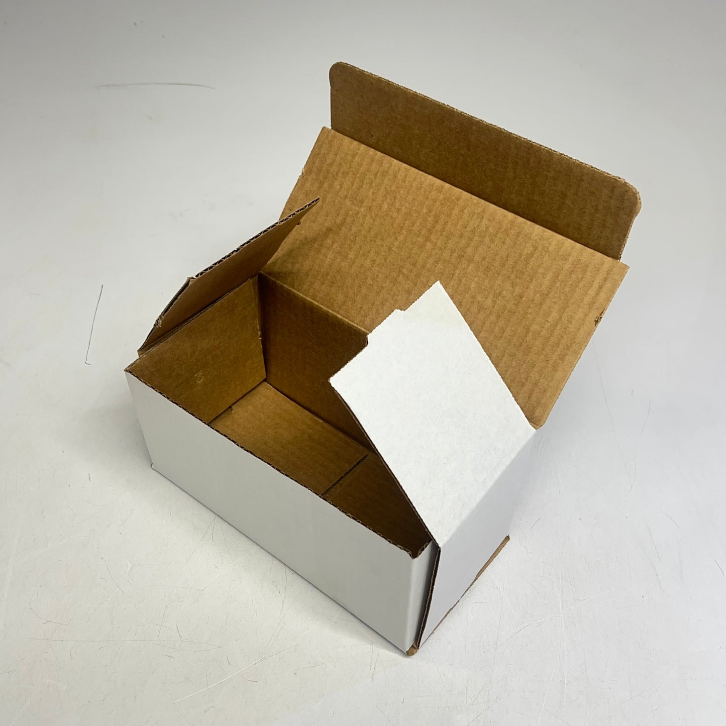 ZA@ (200 PACK) Boxes Packing Supplies  8.5" x 4" x 4" White