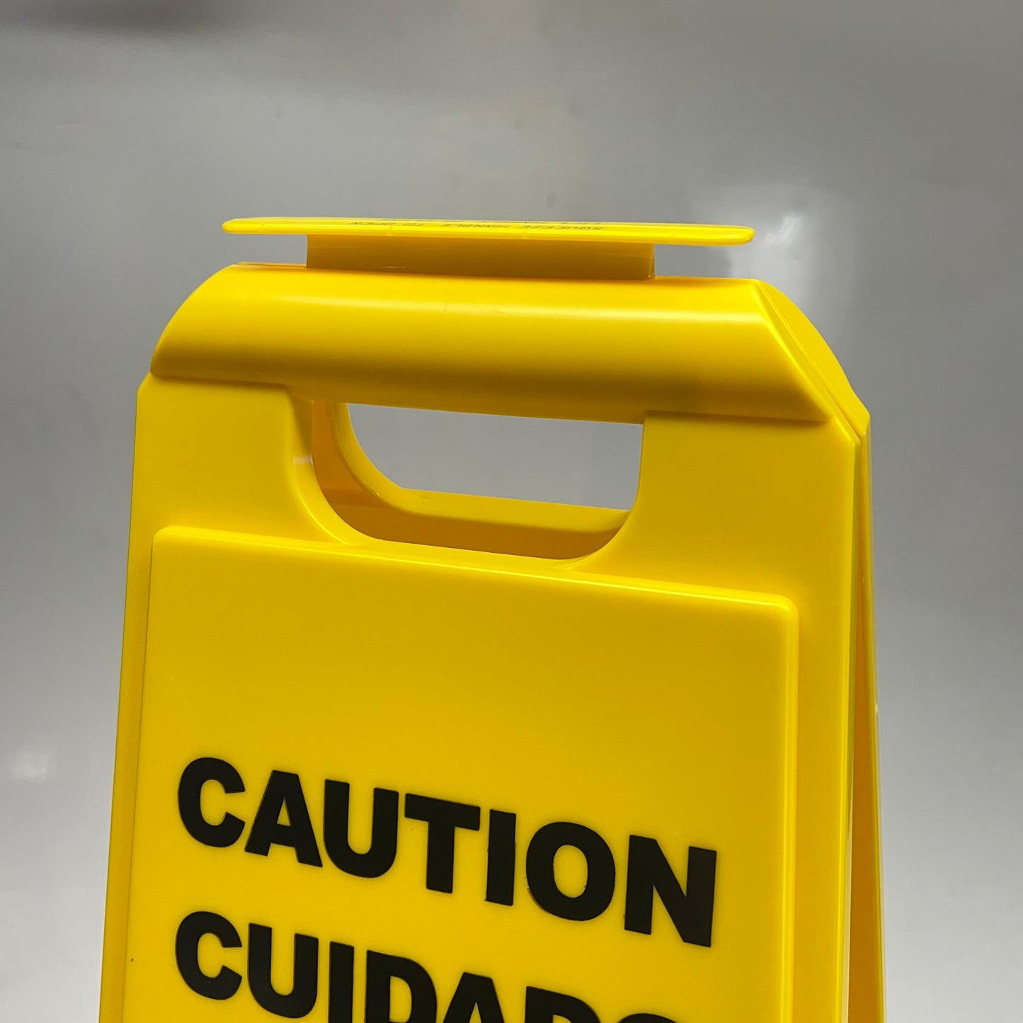 CARLISLE Wet Floor Sign English/spanish Professional Quality 25" Yellow 36900|00