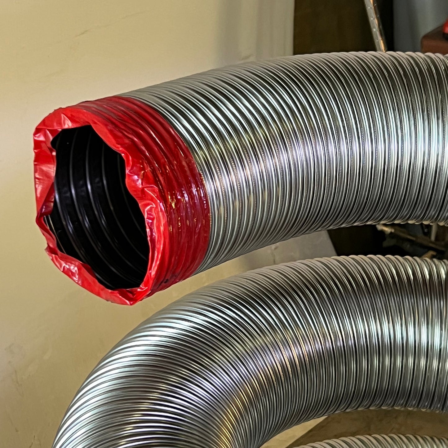 M-FLEX Smoothwall Flexible Chimney Liner Insert Kit 6"x 25' Chrome SW625BK