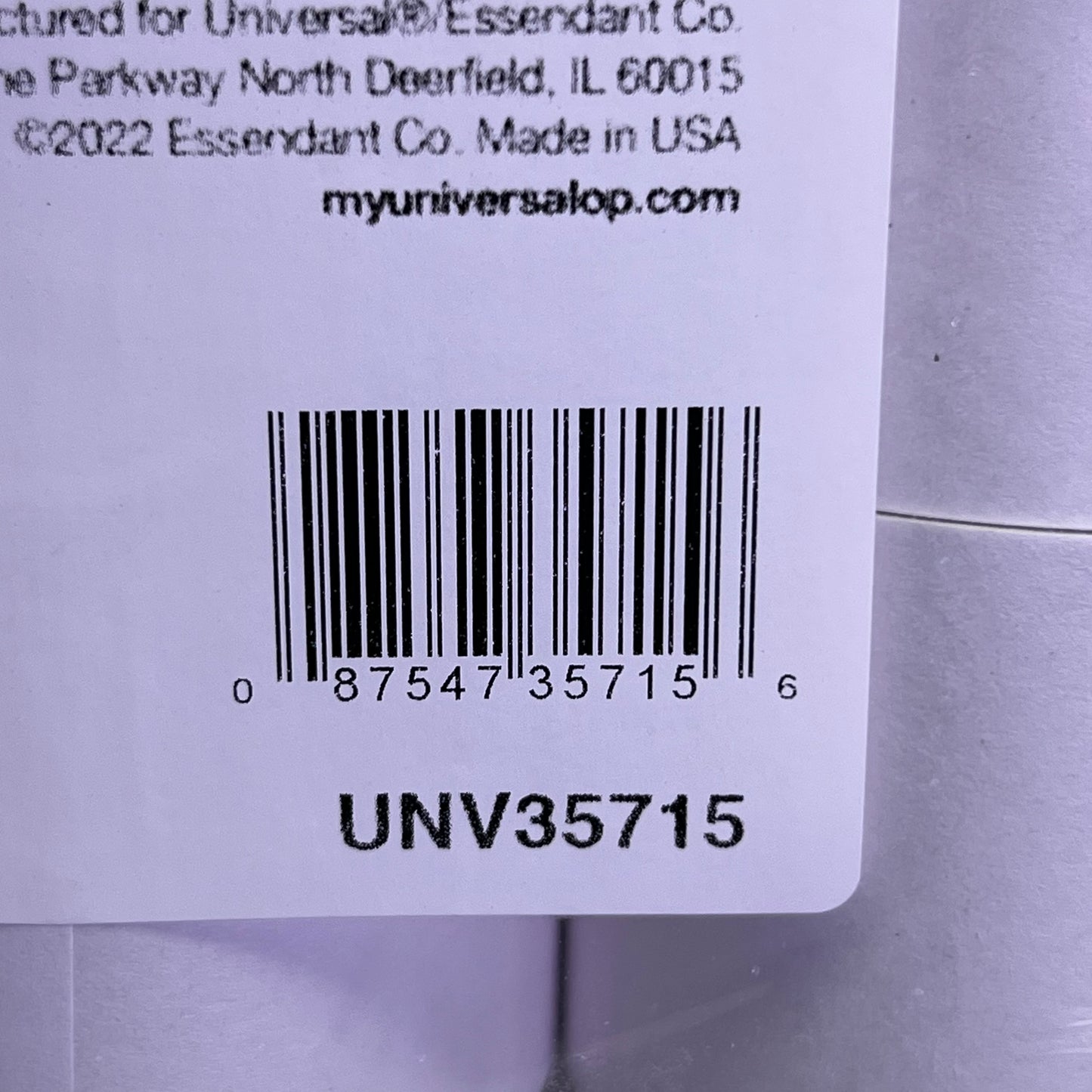 UNIVERSAL (48 Rolls) Paper Rolls 2.25" x 150 ft White UNV35715