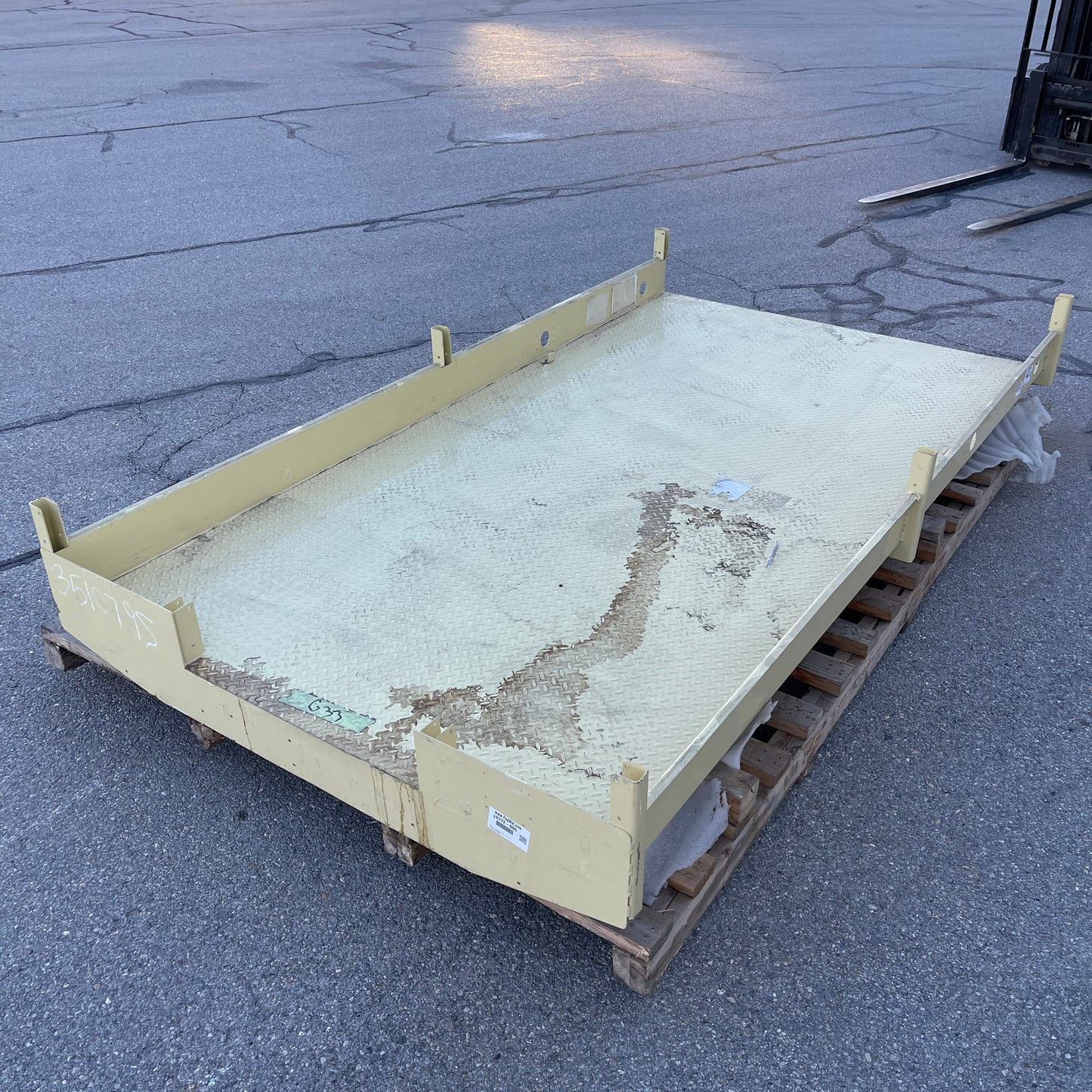 Platform Weldment ONLY for JLG Scissor Lift (3369/4069) w/ Diamond Plate Steel 3510795 (New Other)