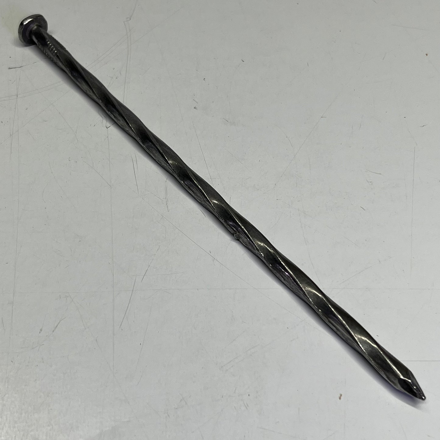 AKARPAT (48 PACK) Hot-Dip Spiral Landscape Spike 10"L Grey SB1000-HCT