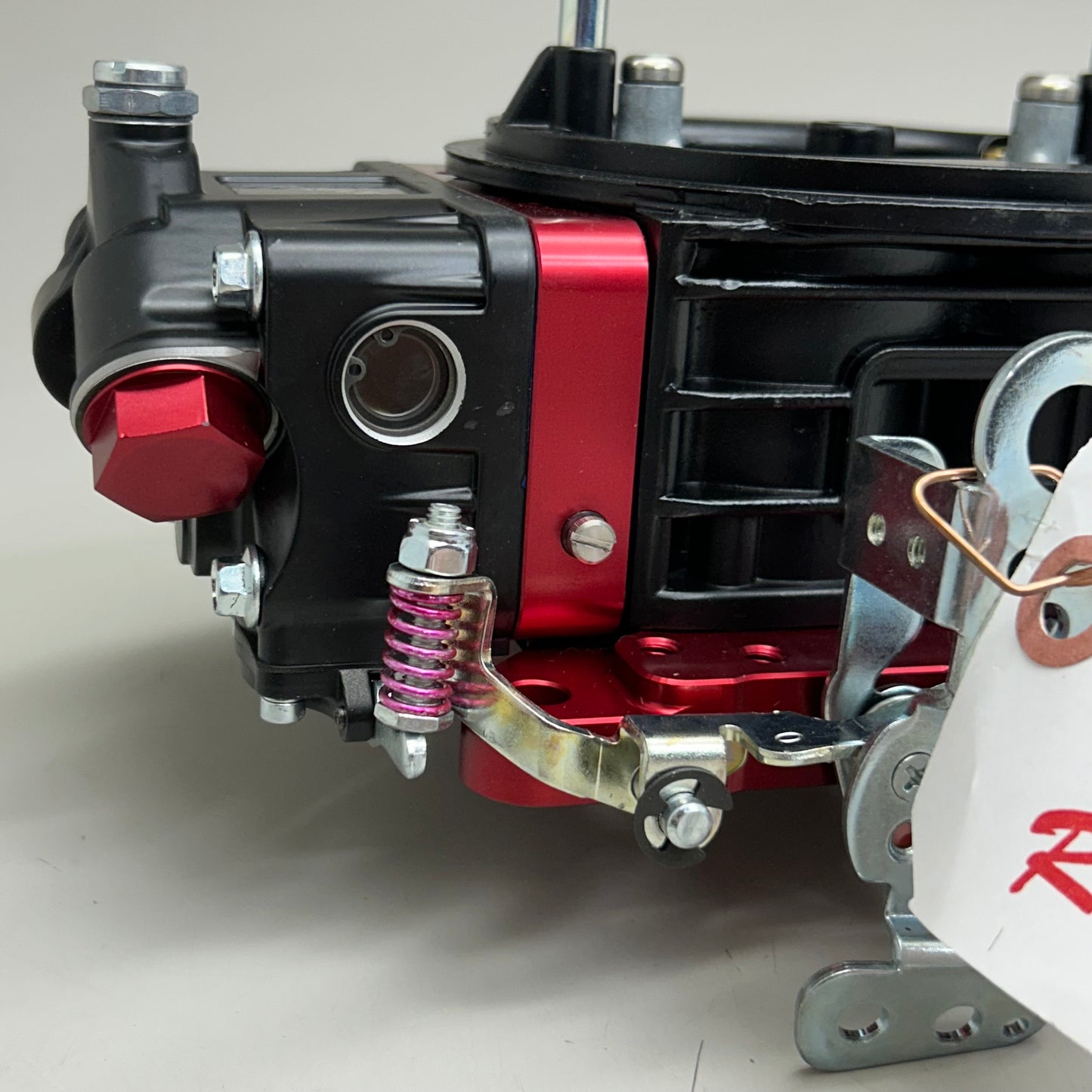 BRAWLER Race Carburetor Mechanical Secondary Red/Black BR67331-1