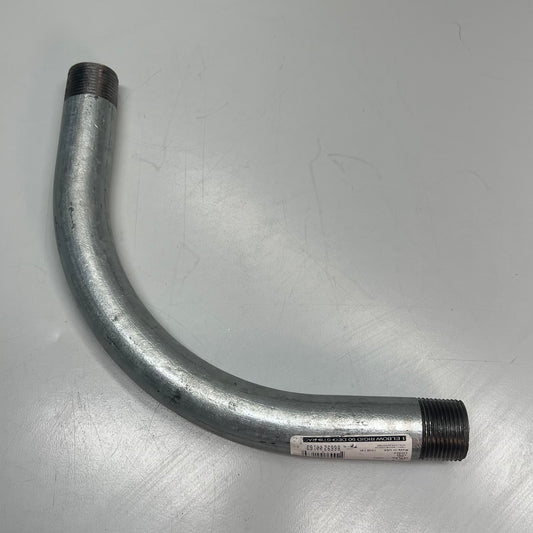 WHEATLAND TUBE PICOMA 1 Elbow Rigid 90° STD RAD Galvanized Steel 86692 00163