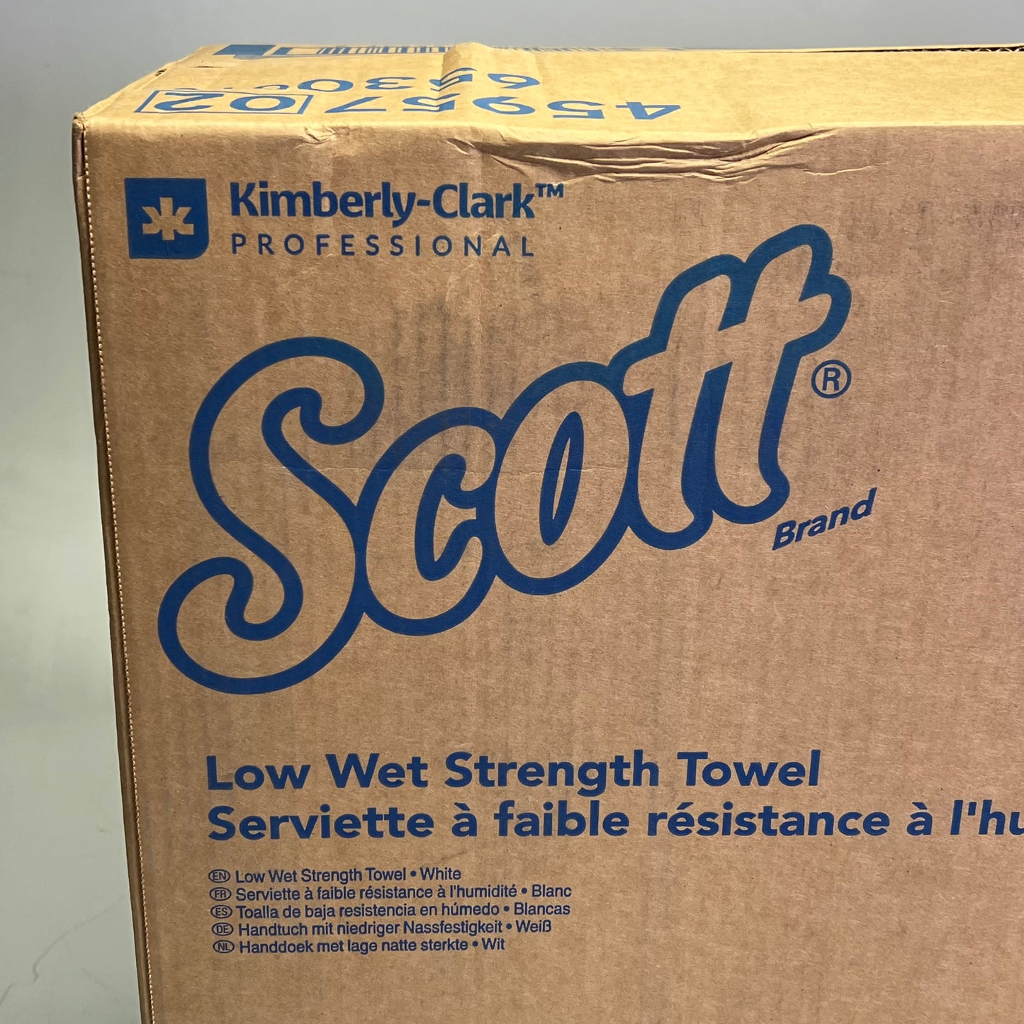 SCOTT (CASE of 4,375 Sheets) Bulk Essential Multifold Paper Towels White 45957