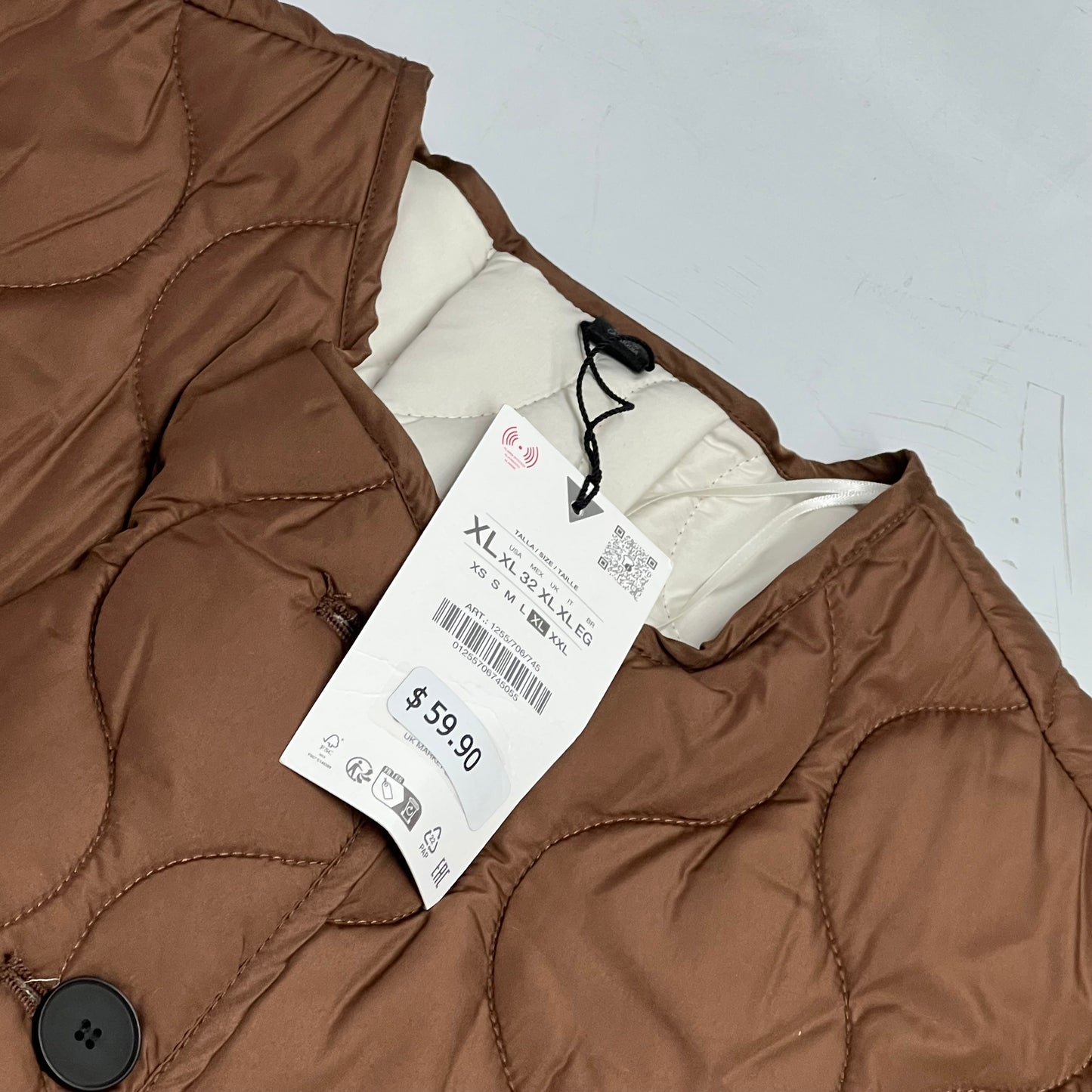 ZA@ ZARA Lot of Assorted Clothing Quilted Coat, Dress, Pullover & Pants Women's Sz S/M/XL Multicolor