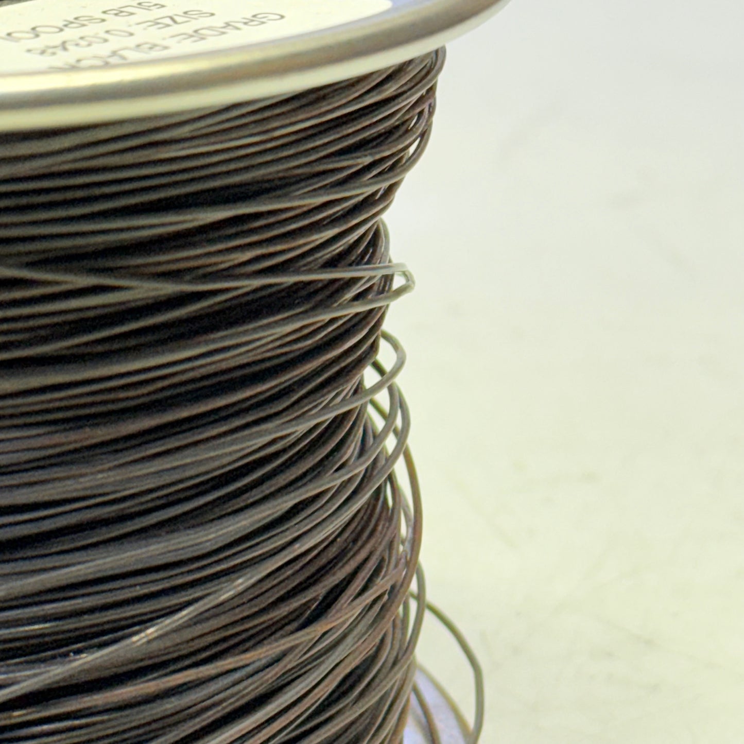 ZA@ (2 PACK) Wire Spools 5LB 0.0348 Diameter Black