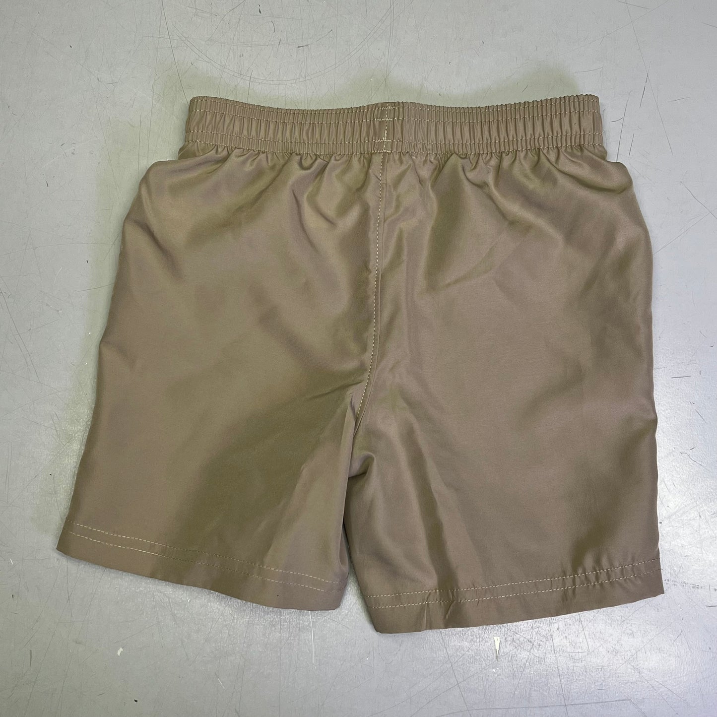 UNDER ARMOUR Toddler Woven T-Shirt & Shorts Set Boys Sz 3T Khaki/Black UASII38D