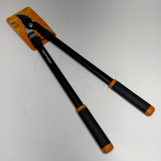 FISKARS Bypass Lopper – 1-1/2" Cut Capacity Low-Friction Steel Blade with Non-Slip Handles