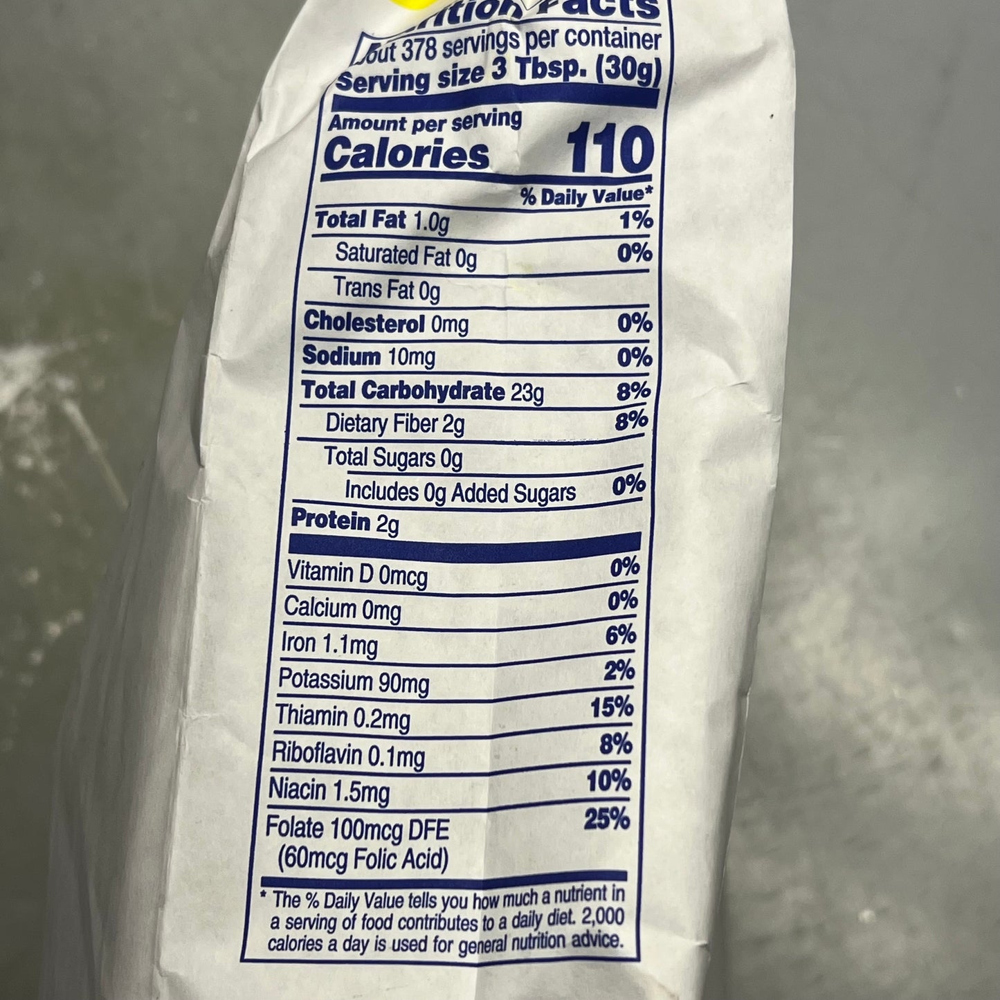 ZA@ PIONEER  Enriched Yellow Corn Meal Ingredient 25 lb Bag Yellow C