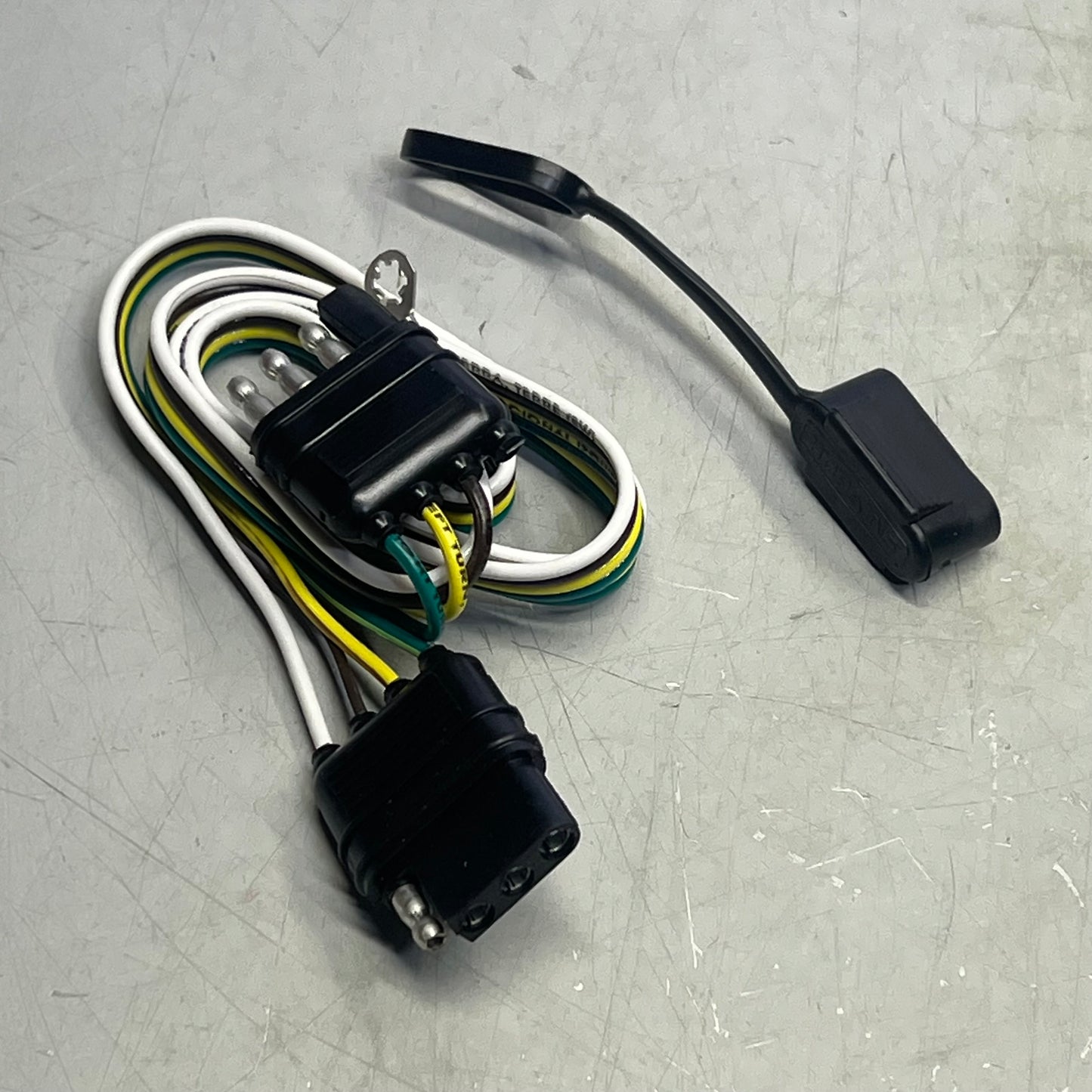 HOPKINS Towing Solutions Trailer Wire Harness 4 Flat 2.1 Amp Black 40215