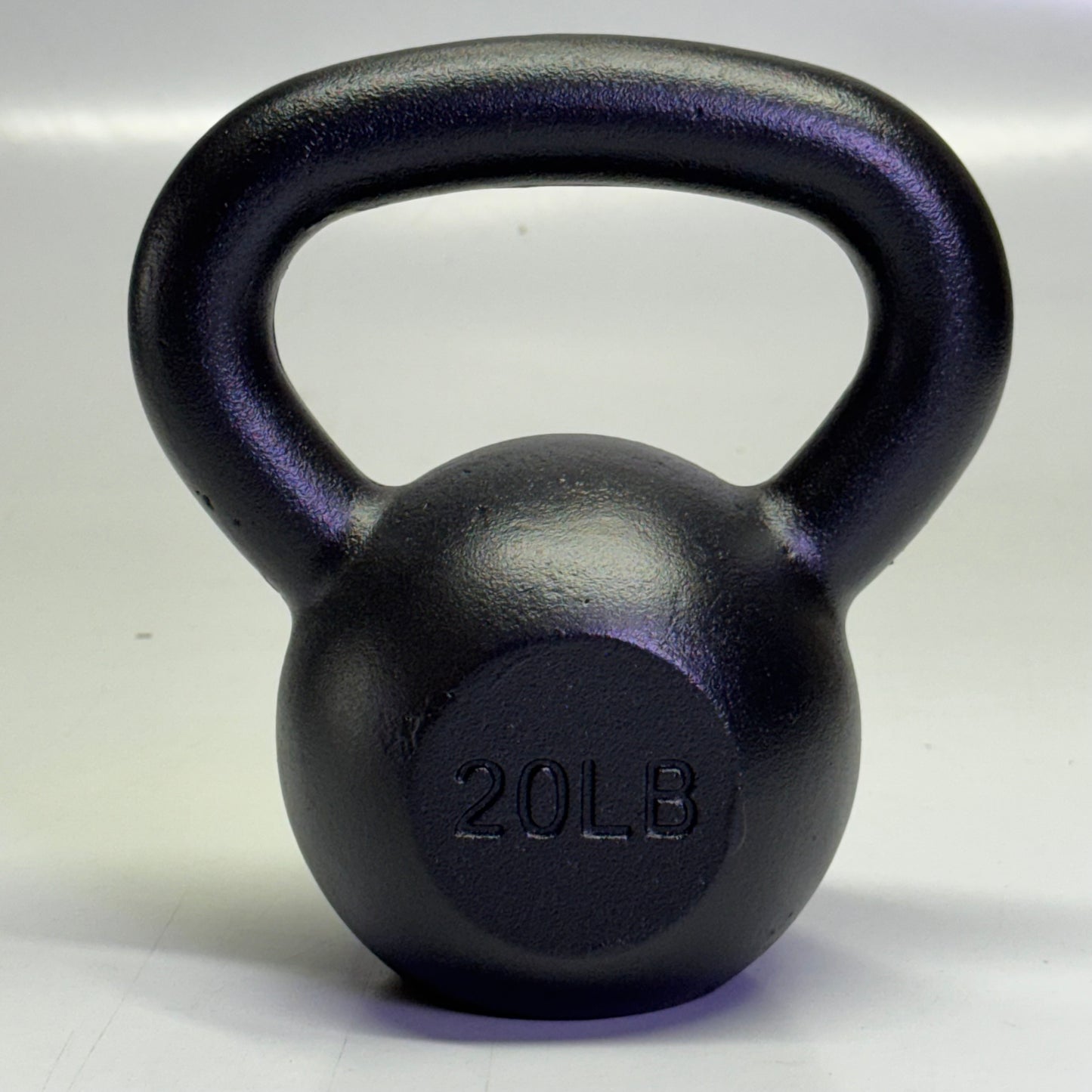 TITAN Kettlebell 20 Lbs 11" x 10.4" x 7.1" Black, KBCIN_20
