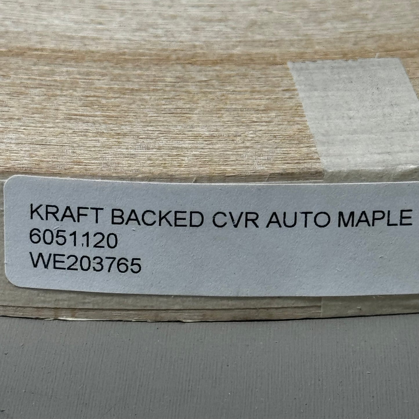 EDGEMATE Kraft Back CVR Automatic Edge Banding Maple 7/8" X 500' Roll 6051120