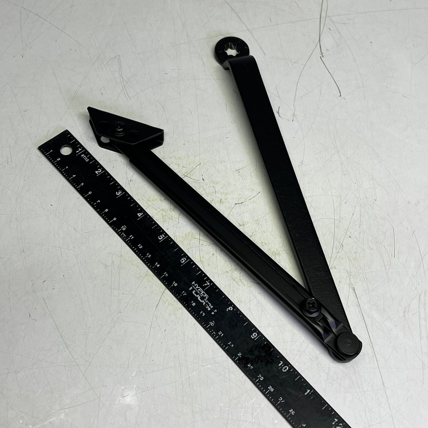 FALCON Rw/PA Door Closer Grade 1 Fully Adjustable Sizes 1-6 Matte Black SC81A