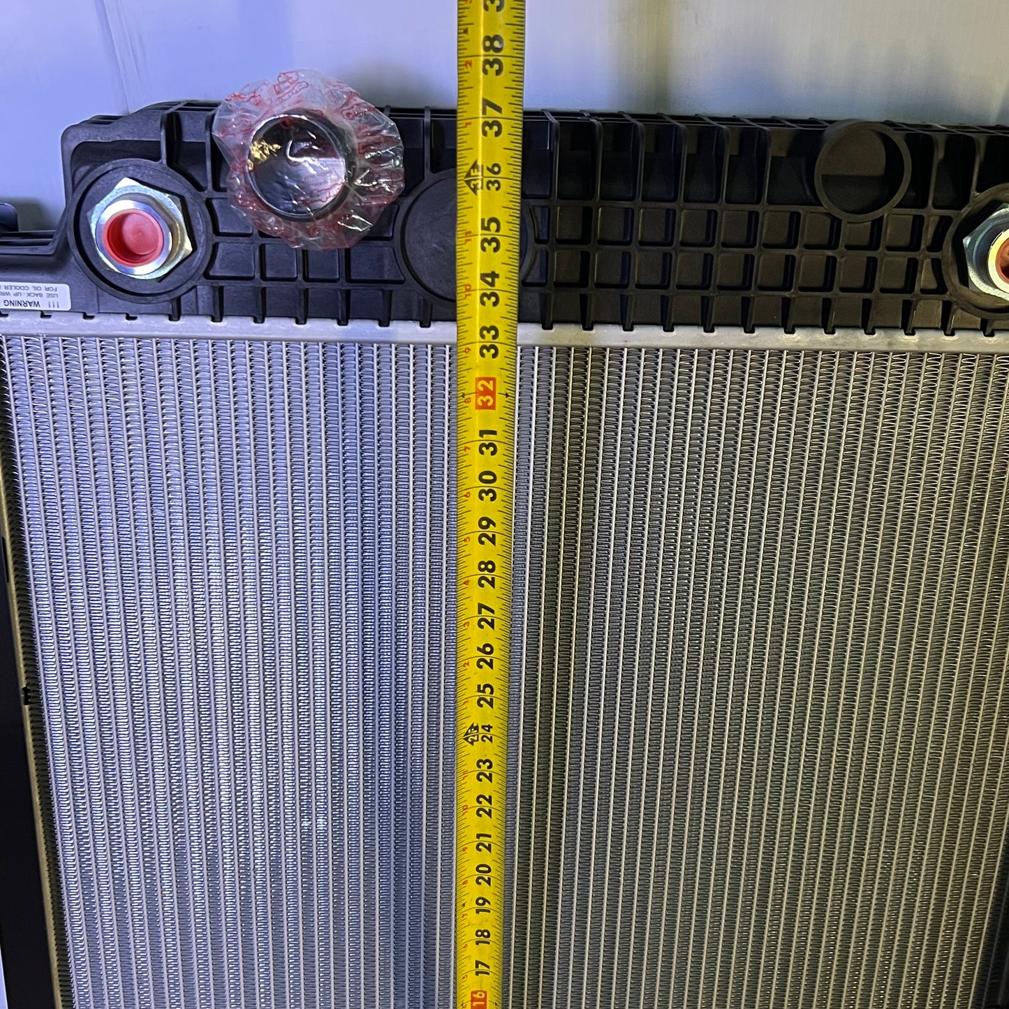 ZA@ Radiator Assembly 1004173-AU Sz 28"W x 37"L Black