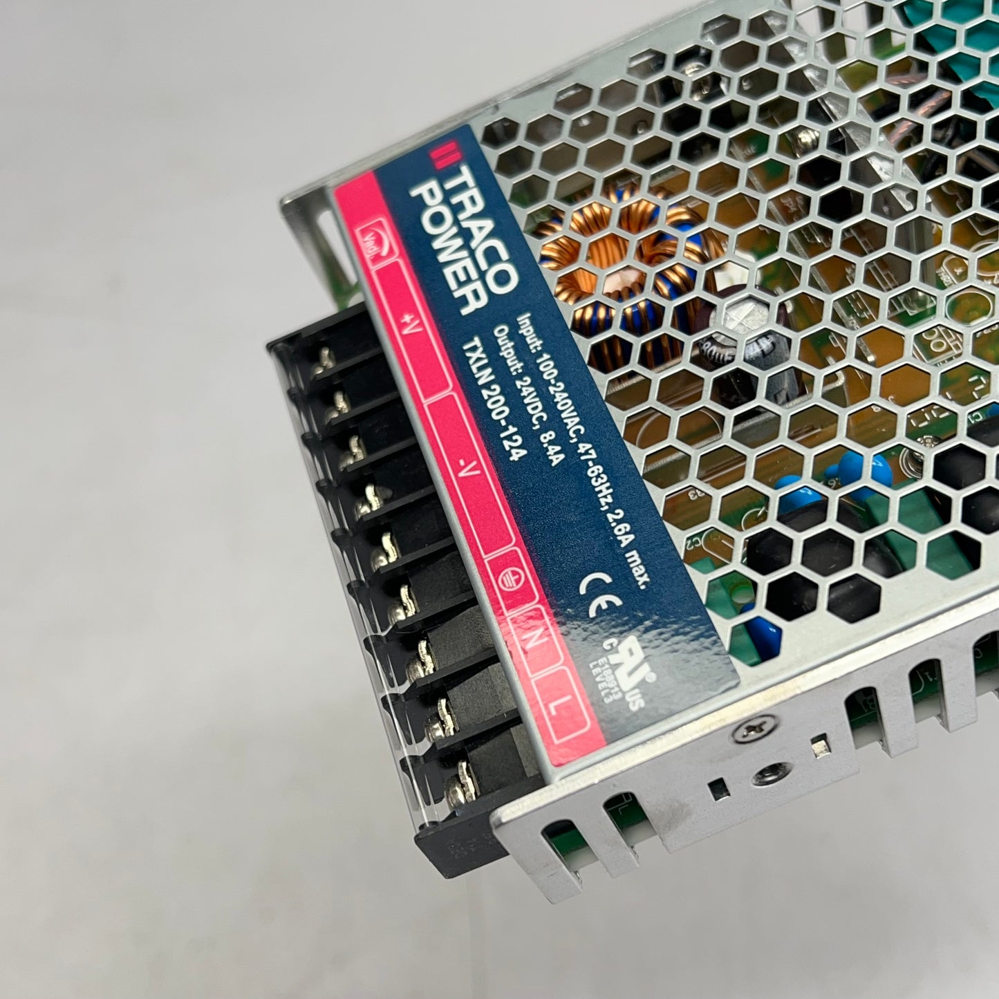 TRACO POWER Enclosed Type Ac/dc Power Supply  AC input 85~264Vac TXLN 200-124