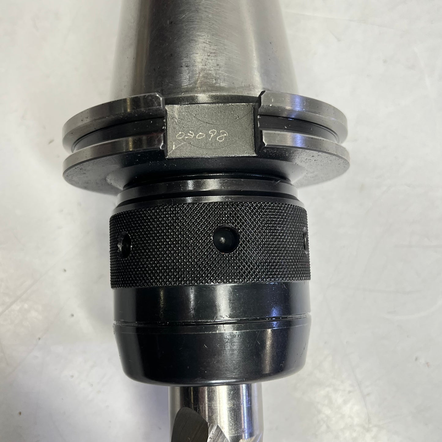 CAT 50 SS Tool Holder W/ Collet Chuck & Drill Bit ~ 1-1/4" 3.375 (Used)