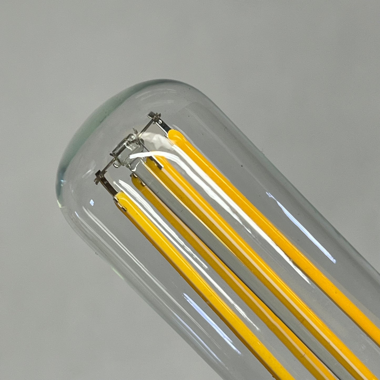 LEOOLS (6 PACK) Dimmable Led Edison Candelabra Bulb E12 3000K Clear/Soft White