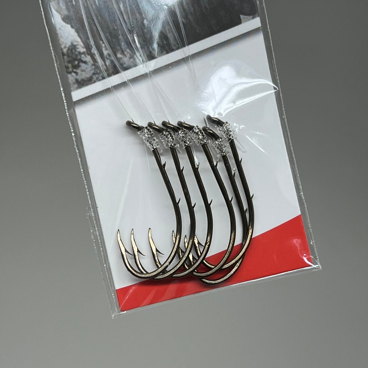 EAGLE CLAW (6 PACK)Versatile Bait Holder Snell Easy Rig Bronze #1/0 6pc 391-1/0