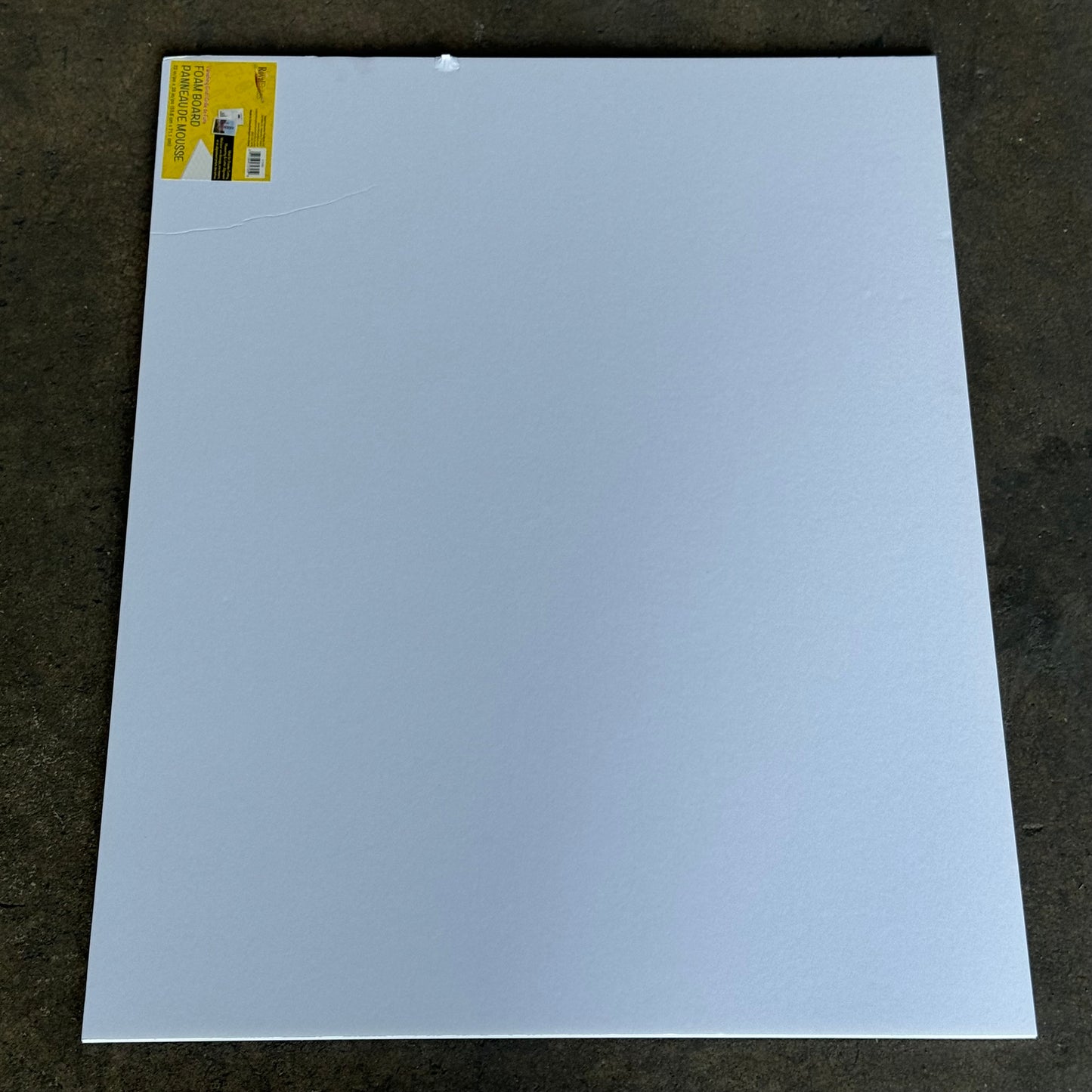 ROYAL BRITES (5 Sheets) Grid Foam Board 72705 Foam Material Sz 22”x28” White