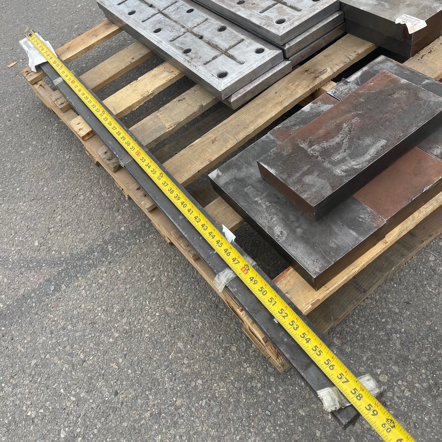 Z@ Pallet of MIXED Steel Pieces for Machining/Metal Working (AS-IS)