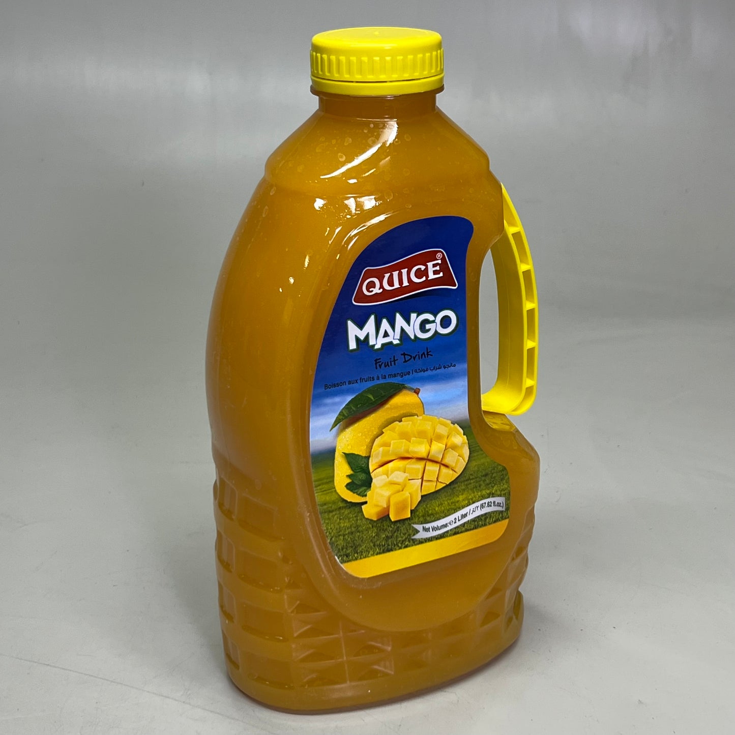 ZA@ QUICE (3 PACK) Mango Fruit Drink 2 Lt/67.62oz BB 11/24 (AS-IS)