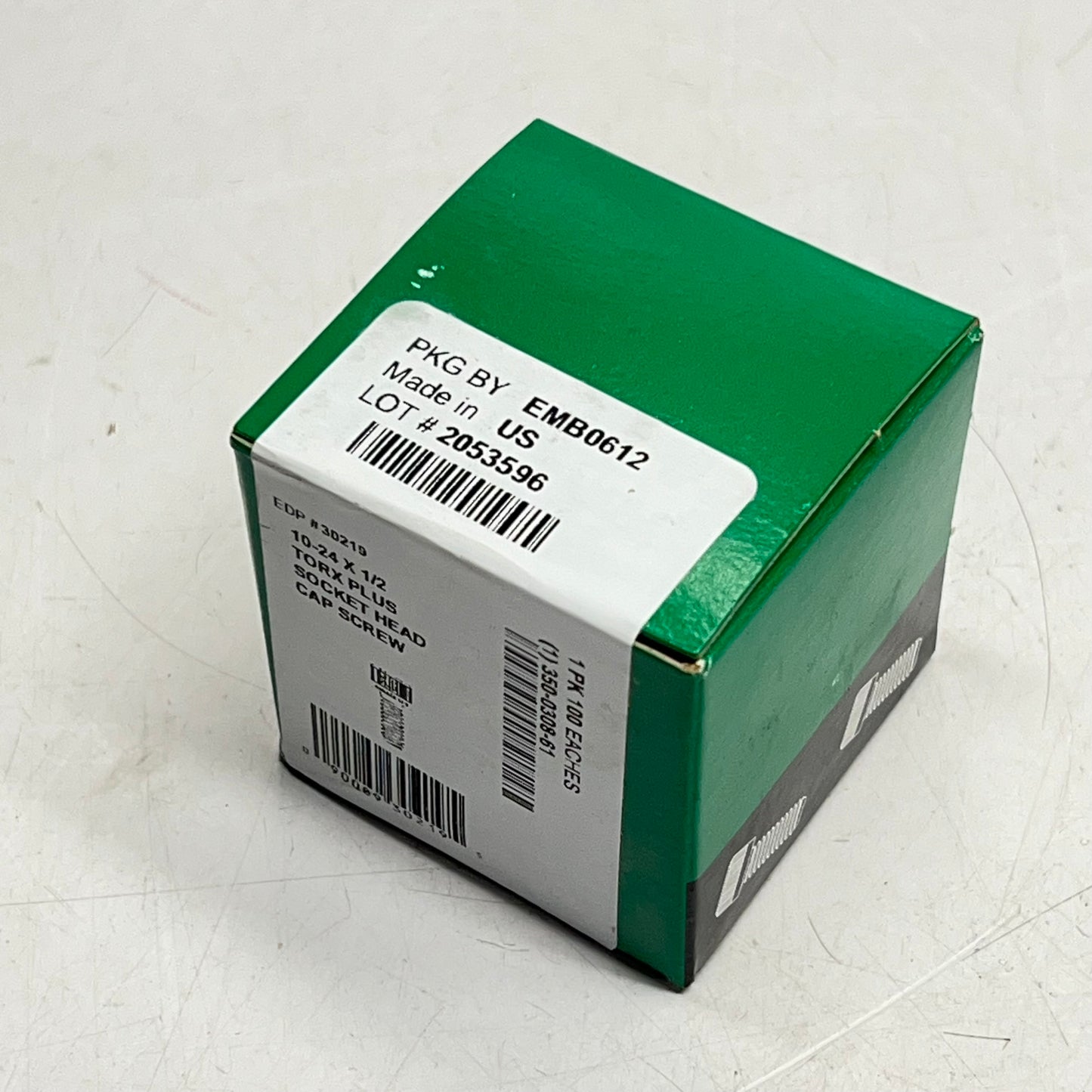 STANLEY (2 PACK, 100 EACH) Socket Head Cap Screw Alloy Steel #10-24x10/2 2053596