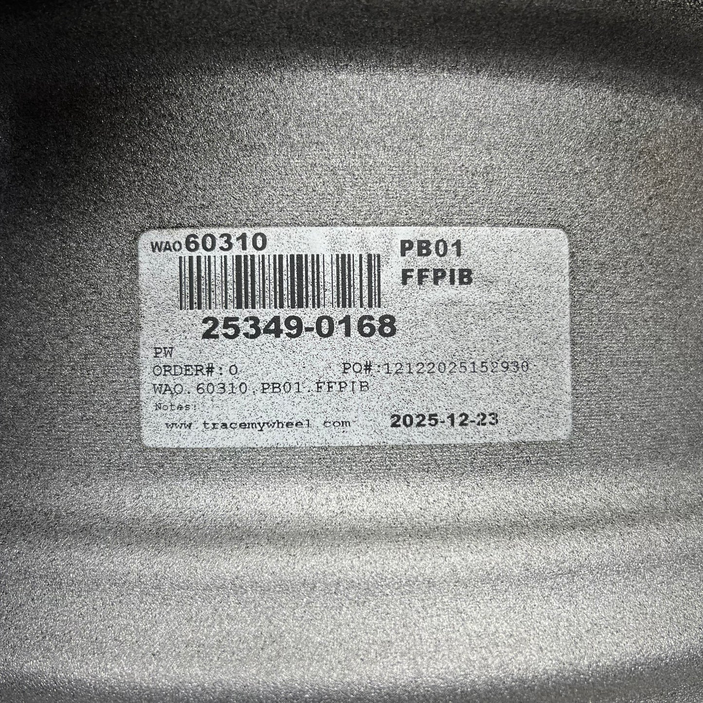 BLACKBURN 2023-2026 Honda CR-V 18" OEM Wheel Rim 25349-0168