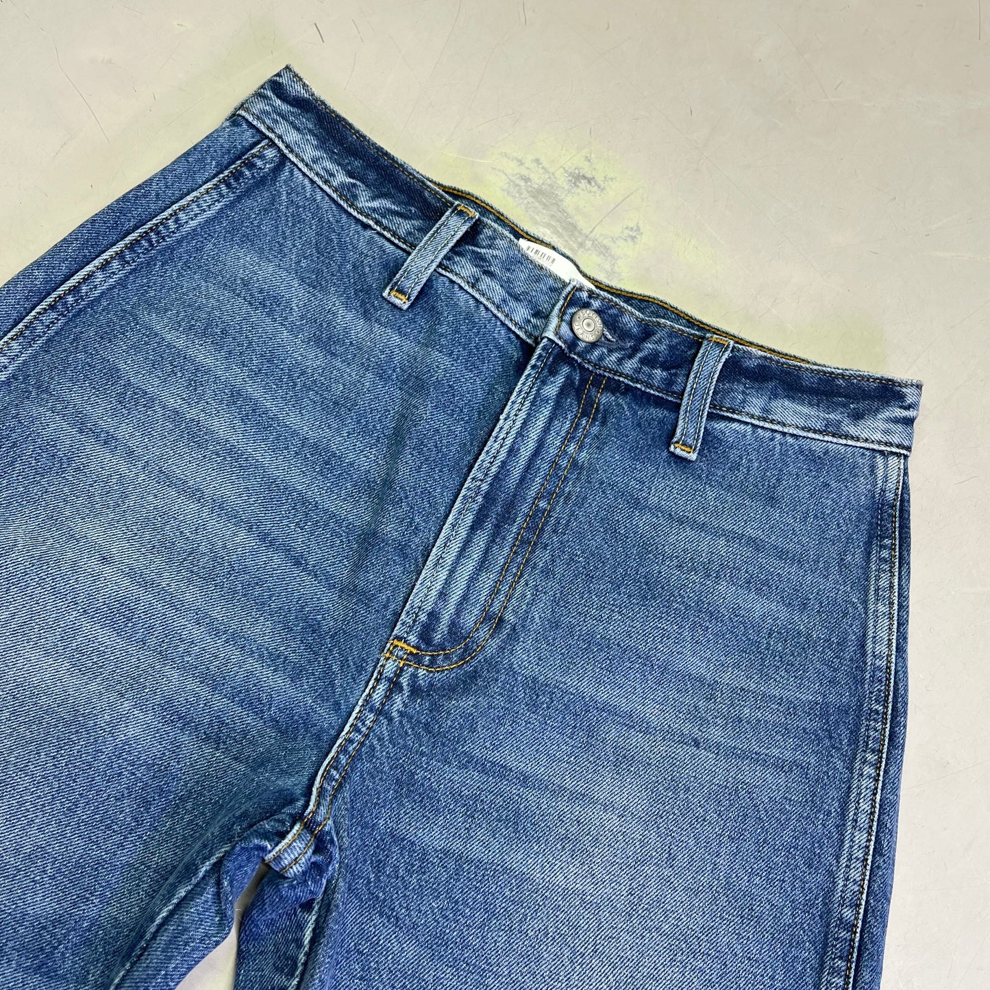 BOYISH BY HER Straight Leg Pant Classic Women's Sz 26 Freaks (Medium Washed)