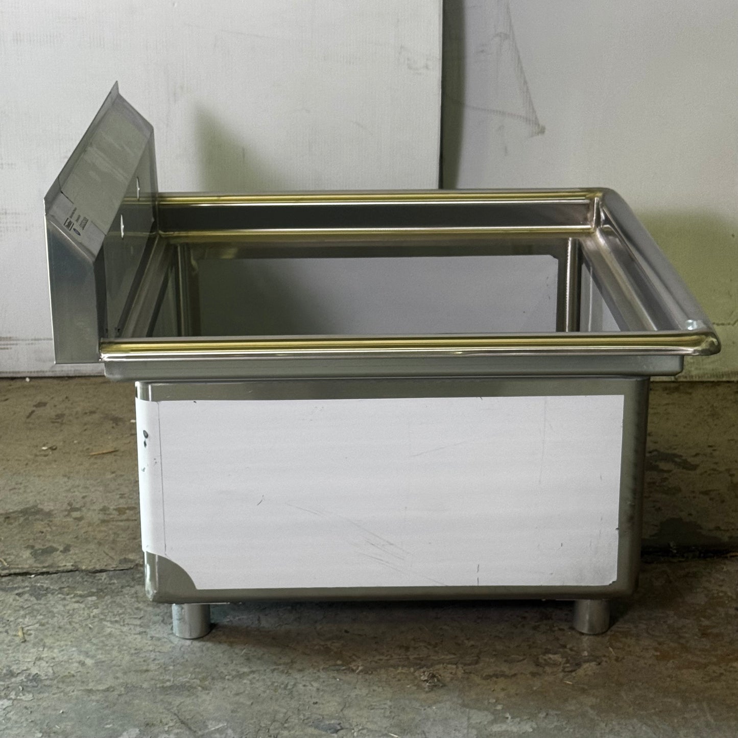 STEELTON Stainless Steel Sink 29"W x 30"L x 23"H Silver 522CS12424