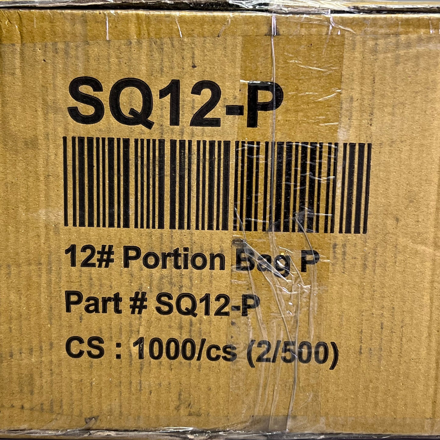 ZA@ MEXICAN FLAVOR (1000 Bags) Paper Bags SQ12-P (New Other, Distressed Box)