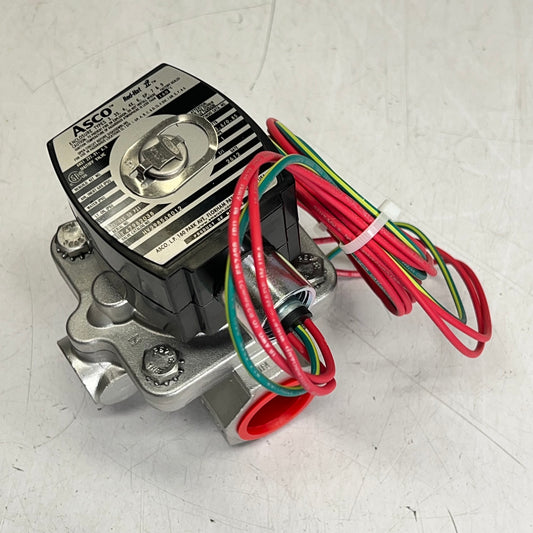 ASCO Low Temperature Gas Shutoff Valve Peak & Hold Design 24/DC INT HV298568012