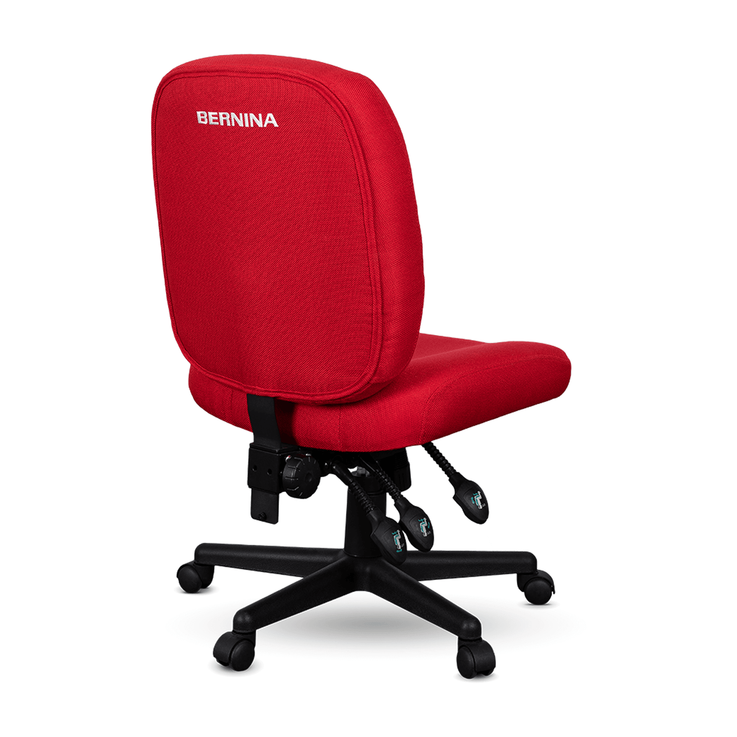 BERNINA Hydraulic Sewing Chair Sz 21” W x 19.5” L x 23” H Red CH16090C