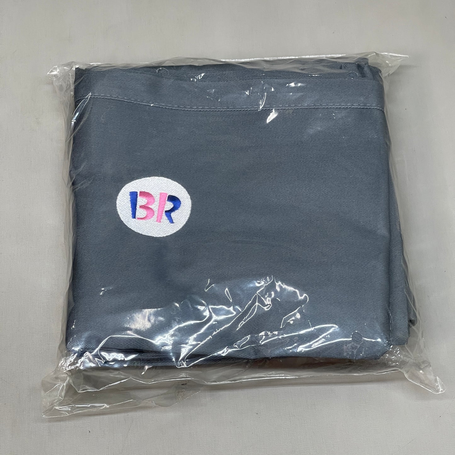 BASKIN ROBBINS 4-PACK! Uniform Waist Apron One Size Grey (New)