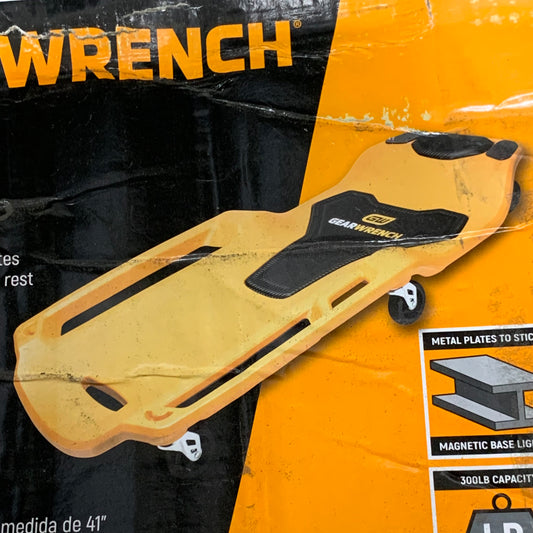 GEARWRENCH Mechanics Creeper 41" 300 lbs Capacity w/ Magnetic Parts Tray 86995